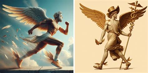 ananias wings of hermes|gods with wings.